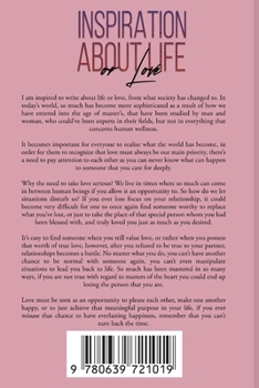 Paperback Inspiration About Life Or Love [Large Print] Book