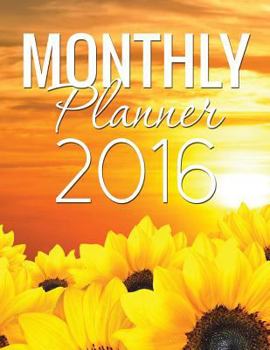 Paperback Monthly Planner 2016 Book