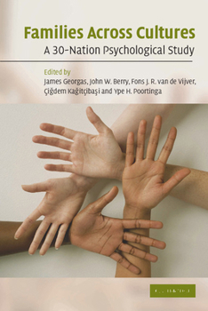 Paperback Families Across Cultures: A 30-Nation Psychological Study Book