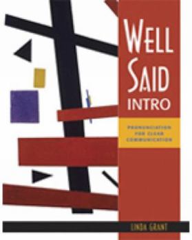 Paperback Well Said Intro: Pronunciation for Clear Communication Book