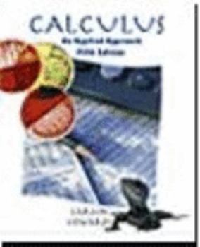 Hardcover Calculus: Applied Approach, Fifth Edition Book