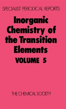 Inorganic Chemistry of the Transition Elements vol 5