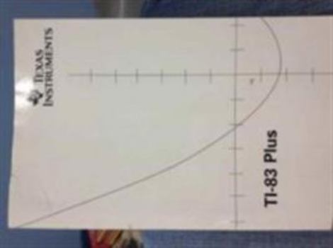 Paperback Ti-83 Plus Manual: Study Guide Book