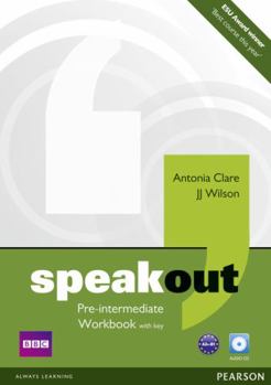 Paperback Speakout Pre Intermediate Workbook with Key and Audio CD Pack [With CD (Audio)] Book