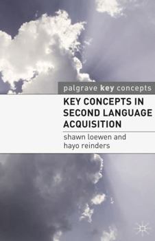 Paperback Key Concepts in Second Language Acquisition Book