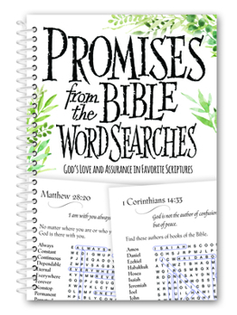 Spiral-bound Promises from the Bible Word Searches Book