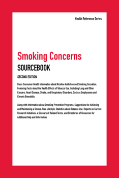 Hardcover Smoking Concerns Sourcebook, 2nd Ed. Book
