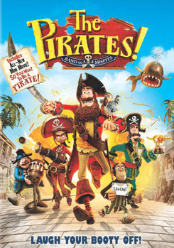 DVD The Pirates! Band of Misfits Book