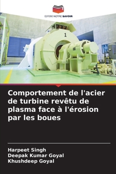 Paperback Comportement de l'acier de turbine revêtu de plasma face à l'érosion par les boues [French] Book