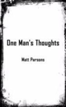 Paperback One Man's Thoughts Book