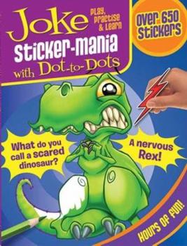 Paperback Joke - Sticker Mania (Dot-to-dot) Book
