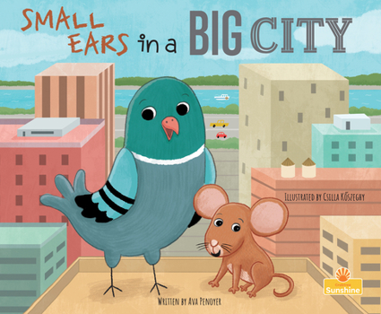 Library Binding Small Ears in a Big City Book