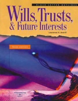 Paperback Wills, Trusts, and Future Interests, 3D Book