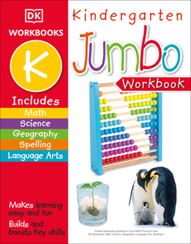 Paperback Jumbo Kindergarten Workbook Book