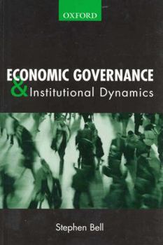 Paperback Economic Governance & Institutional Dynamics Book