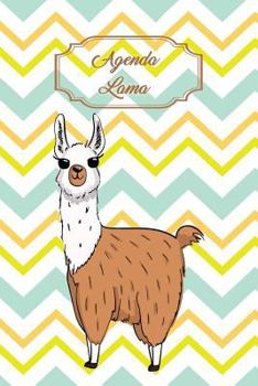 Agenda Lama: Agenda perpétuel avec couverture et intérieur Lama - 56 semaines avec des pages supplémentaires à découvrir (15 x 23 cm) (Mon Agenda Perpétuel)