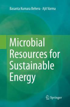 Paperback Microbial Resources for Sustainable Energy Book