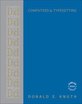 Hardcover Computers & Typesetting, Volume D: Metafont: The Program Book