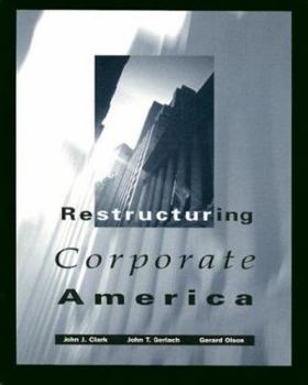 Hardcover Restructuring Corporate America Book