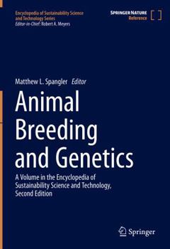 Paperback Animal Breeding and Genetics (Encyclopedia of Sustainability Science and Technology Series) Book