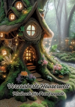 Paperback Verzauberte Häuserwelt: Malbuch für Feenfreunde [German] Book