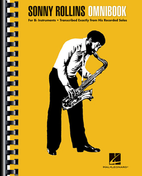 Paperback Sonny Rollins Omnibook: For B-Flat Instruments Book