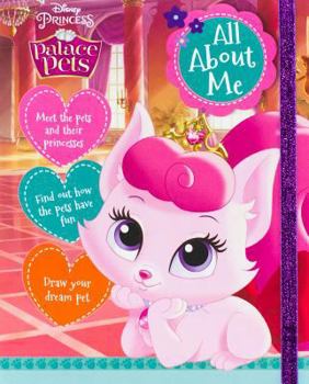 Hardcover Disney Princess Palace Pets All about Me Book