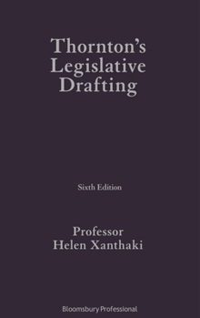 Hardcover Thornton's Legislative Drafting Book