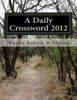 Paperback A Daily Crossword 2012 Book