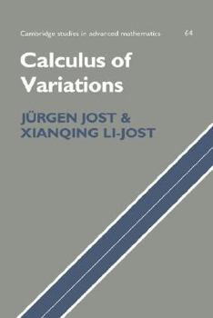 Paperback Calculus of Variations Book