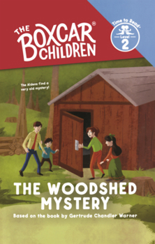 Library Binding Woodshed Mystery Book