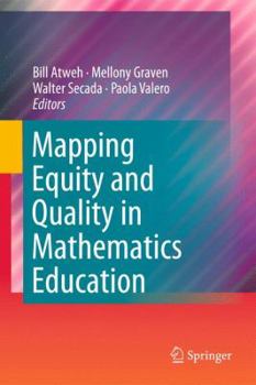 Hardcover Mapping Equity and Quality in Mathematics Education Book