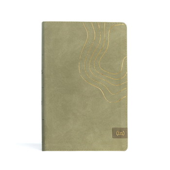 Imitation Leather CSB (In)Courage Devotional Bible, Sage Leathertouch Book