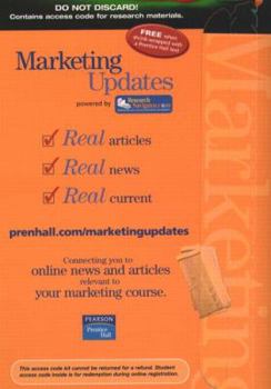 Paperback Marketing Updates Access Card Book