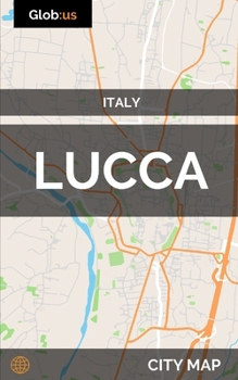 Paperback Lucca, Italy - City Map Book
