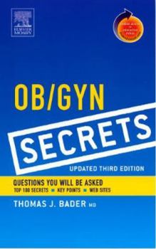 Paperback Ob/GYN Secrets, Updated Edition: With Student Consult Online Access Book
