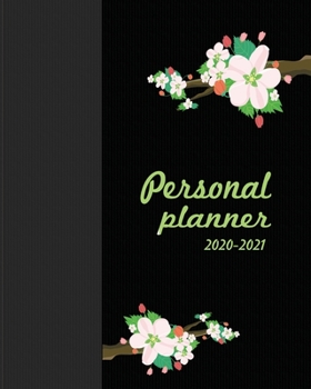 Paperback Personal Planner 2020-2021: 24 Month Organizer And Planner, 2020-2021 Monthly Calendar With Checklists Book