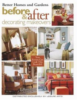 Paperback Before and After Decorating Makeovers (Leisure Arts #3520) Book