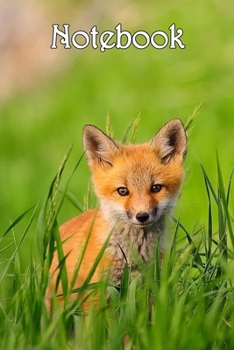 Paperback Notebook: Fox Cub - Bespoke, personalised notebook. Contact us if you would like your own image, name or other text on a book. Book