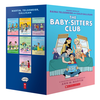 Paperback The Baby-Sitters Club Graphic Novels #1-7: A Graphix Collection: Full Color Edition: Full-Color Edition Book