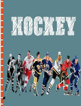 Paperback Hockey: Coloring Book Ice Hockey Coloring Book for Kids Book