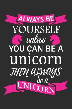 Always be yourself unless you can be a unicorn then always be a unicorn: A 101 Page Prayer notebook Guide For Prayer, Praise and Thanks. Made For Men ... College Students, Husband Youth And All Ages.