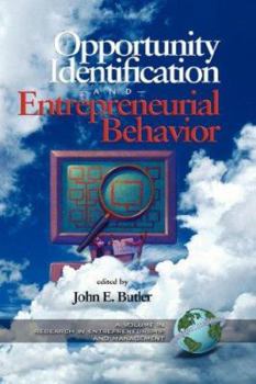 Hardcover Opportunity Identification and Entrepreneurial Behavior (Hc) Book