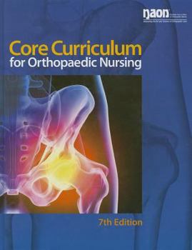 Hardcover Naon Core Curriculum for Orthopaedic Nursing Book