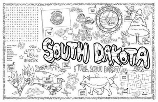 Loose Leaf South Dakota Symbols & Facts Funsheet - Pack of 30 Book