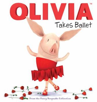 Hardcover Olivia Takes Ballet Book