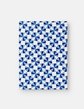Gio Ponti Tile Midsized Blank Notebook