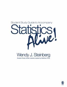 Paperback Student Study Guide to Accompany Statistics Alive! Book
