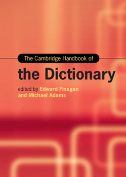Hardcover The Cambridge Handbook of the Dictionary Book