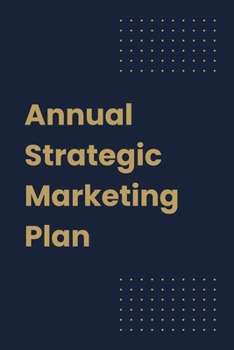 Paperback Annual Strategic Marketing Plan Book